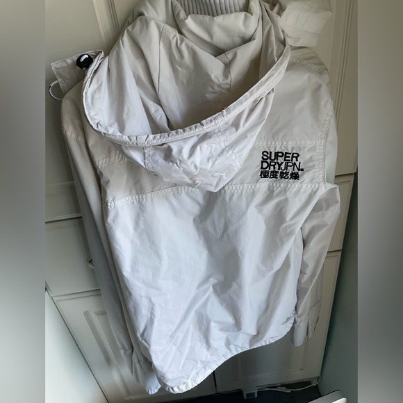 White Small SuperDry Jacket - Picture 2 of 5